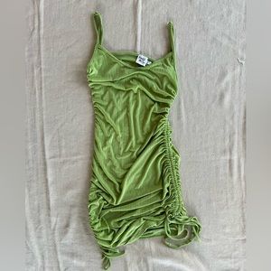 Princess Polly Lime Green Dress, Size 4
